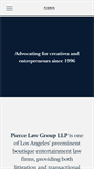 Mobile Screenshot of piercelawgroupllp.com